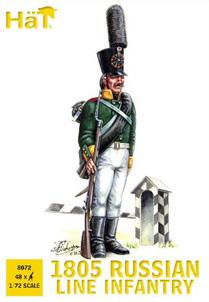 1805 Russian Line Infantry (Austerlitz)--48 figures 1805 Russian Line Infantry (Austerlitz)--48 figures #2064