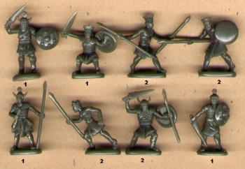 Sea Peoples (Biblicals)--48 foot figures #2070