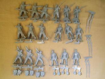 American Civil War Zouaves 2nd set ~ Gray American Civil War Zouaves 2nd set ~ Gray #2105