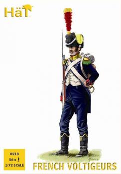 Napoleonic French Light Infantry Voltigeurs--56 figures in 8 poses #19469
