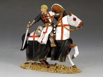 Image of Sir Arthur De Mountford--single mounted figure--RETIRED--LAST ONE!!