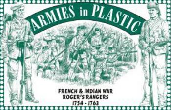 F&I War Rogers Rangers, 1754-63 (Green)--16 in 8 Poses F&I War Rogers Rangers, 1754-63 (Green)--16 in 8 Poses #19905