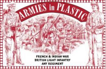 F&I War British Light Infantry (Red)--16 in 8 Poses F&I War British Light Infantry (Red)--16 in 8 Poses #19909
