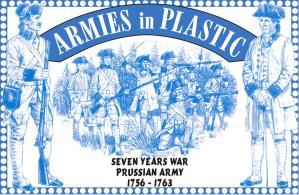 Prussian Army (medium blue)--16 Figures in 8 poses Prussian Army (medium blue)--16 Figures in 8 poses #20004