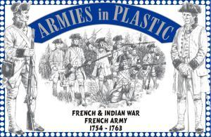 French Army, 1754-1763 (gray or white  plastic)--16 figures in 8 poses French Army, 1754-1763 (gray or white  plastic)--16 figures in 8 poses #20011