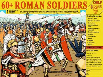 Republican Roman Army--60+ Romans, Scorpion, and command per box Republican Roman Army--60+ Romans, Scorpion, and command per box #20037