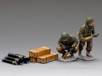 Image of Artillery Add-on Set--two figures and accessories--RETIRED. TWO AVAILABLE!