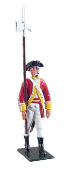 NCO, 29th Regiment of Foot, 1768--single figure--RETIRED--LAST THREE!! NCO, 29th Regiment of Foot, 1768--single figure--RETIRED--LAST THREE!! #20089
