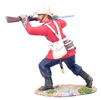 Image of British 24th Foot Butting with Rifle #1--single figure--RETIRED--LAST TWO!!