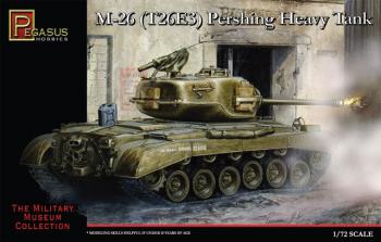 M-26 (T26E3) Pershing Heavy Tank--1:72 scale model tank kit M-26 (T26E3) Pershing Heavy Tank--1:72 scale model tank kit #20190