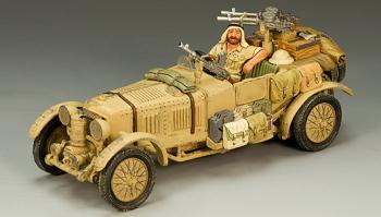 British SAS Desert Bentley with Driver--RETIRED. #20397