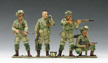 D.Day Paratrooper--four figures--RETIRED--LAST ONE!! #268