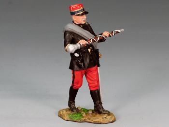 Image of French Poilu Drum Major--single figure--RETIRED--LAST ONE!!