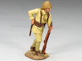 Image of Turkish Soldier Standing Ready--single figure--RETIRED--LAST ONE!!