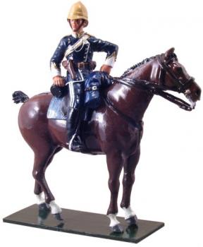 Image of Mounted Officer, 17th Lancers, 1879--single mounted figure--RETIRED--LAST ONE!!