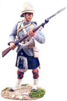 Image of British 42nd Highlander At-The-Ready #1--single figure--RETIRED--LAST ONE!!