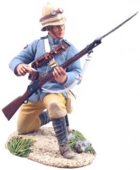 Image of British Dismounted Camel Corps Trooper Kneeling Loading #1--single figure--RETIRED--LAST ONE!!
