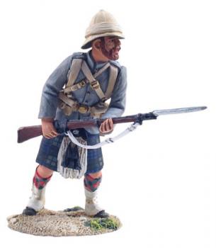 Image of British 42nd Highlander Defending with Bayonet #1--single figure--RETIRED--LAST ONE!!