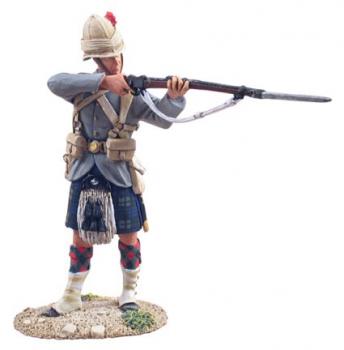 Image of British 42nd Highlander Standing Firing #1--single figure--RETIRED--LAST ONE!! Image of British 42nd Highlander Standing Firing #1--single figure--RETIRED--LAST ONE!!