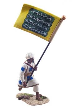 Image of Mahdist Charging Flagbearer #1--single figure--RETIRED--LAST ONE!!