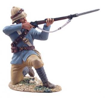 Image of British Dismounted Camel Corps Trooper Kneeling Firing #1--single figure--RETIRED--LAST ONE!!