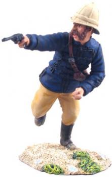 Image of British 24th Foot Officer in Patrol Jacket #1--single figure--RETIRED--LAST ONE!! Image of British 24th Foot Officer in Patrol Jacket #1--single figure--RETIRED--LAST ONE!!