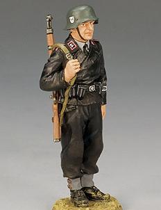 Image of Panzer Guard at Attention--single figure--RETIRED--LAST THREE!!