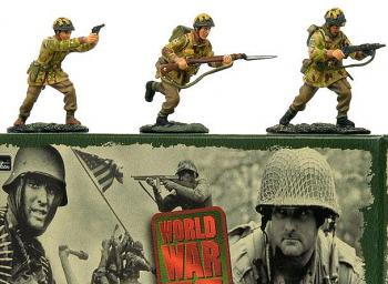 Image of British Paratroopers Assault Set--three figures--RETIRED--LAST ONE!!