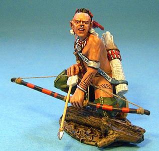 Image of Young Mohawk Warrior, Raid on St. Francis--single figure--RETIRED.