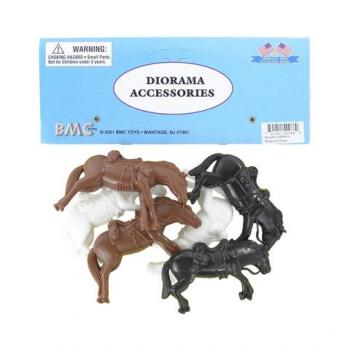 Dead Horses--six horses in three colors Dead Horses--six horses in three colors #2413
