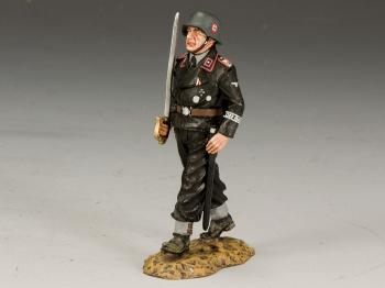 Image of Waffen SS Officer with Sword--single figure--RETIRED--LAST ONE!!