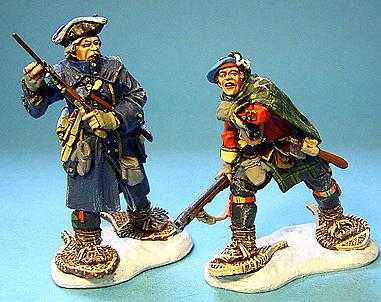 Ensign Andrew Ross and Captain Henry Pringle--two figures--RETIRED--LAST ONE!! #1 Ensign Andrew Ross and Captain Henry Pringle--two figures--RETIRED--LAST ONE!! #1