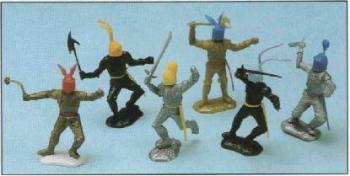 Image of Standing Timpo Reissue Swoppit Knights--six figures--RETIRED--MANY Available!!