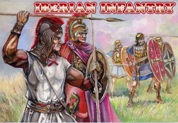 Iberian Infantry, Punic Wars--48 figures in 12 poses--THREE IN STOCK. #21997