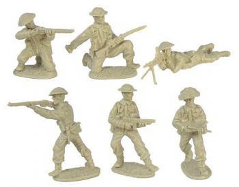 Image of WWII British Infantry (12 pcs - Tan) - LAST ONE!