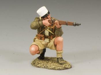 Image of FFL Legionnaire Kneeling firing Rifle--single figure--RETIRED. - ONE AVAILABLE! 