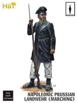 Image of Prussian Landwehr Marching--18 figures in 6 poses -- TWO IN  STOCK.