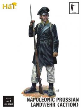 Image of Prussian Landwehr Action Poses--18 figures in 6 poses