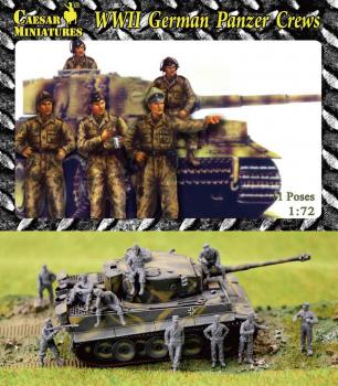 WWII German Panzer Crews--18 figures in 11 poses--TWO IN STOCK! #4