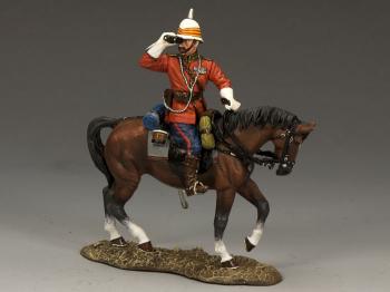 Ludhiana Sikhs Regiment MTD. British Officer (Matt)--single mounted figure--RETIRED--LAST ONE!! #22512