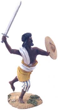 Image of Hadendoa (Fuzzy-Wuzzy) Charging with Sword No.2--single figure--RETIRED--LAST ONE!!