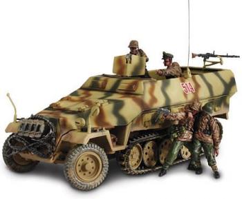 German SD. KFZ. 251/1 Hanomag--Enthusiast Series--RETIRED. - LAST ONE!  #22880