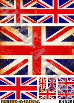 Image of British Flag Set #1--RETIRED--LAST TWO!!