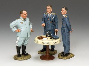 A Squadron of Spitfires! Goering, Galland, & Molders--three figures--RETIRED. - LAST ONE! #1