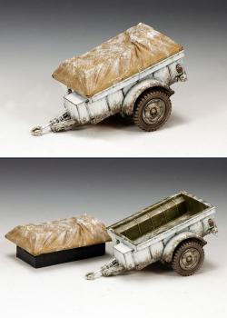 Image of Supplies Trailer (winter)--RETIRED--LAST ONE!!