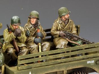 Truck Passengers Set Two--three seated GI figures--RETIRED--LAST ONE!! #23400