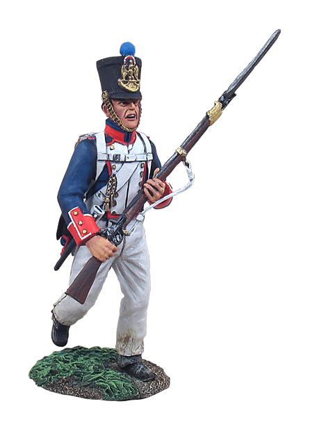 French Line Infantry Fusilier Advancing at Port Arms No.1--single ...