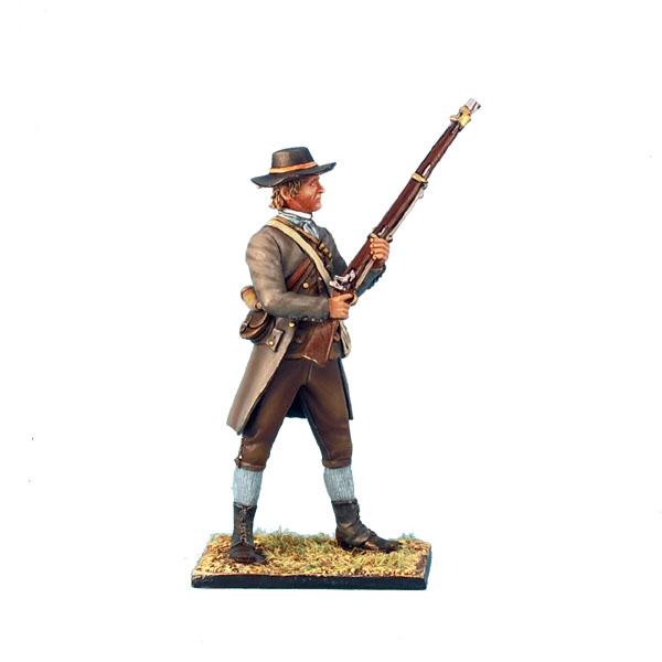 Continental Militia Or Minuteman Standing Ready Boston 1775 Single