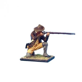 Image of Continental Militia or Minuteman Kneeling Firing - Boston 1775--single figure--RETIRED--LAST ONE!!