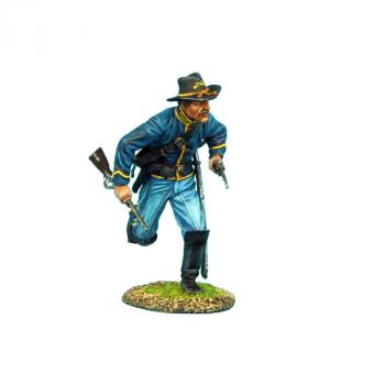 Image of 8th IL Cavalry Union Dismounted Cavalry Trooper Running--single figure--RETIRED--LAST ONE!! Image of 8th IL Cavalry Union Dismounted Cavalry Trooper Running--single figure--RETIRED--LAST ONE!!